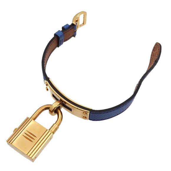 HERMES Kelly Watch Quartz Gold Dial Ladies Watch 90286828 - Picture 5 of 8